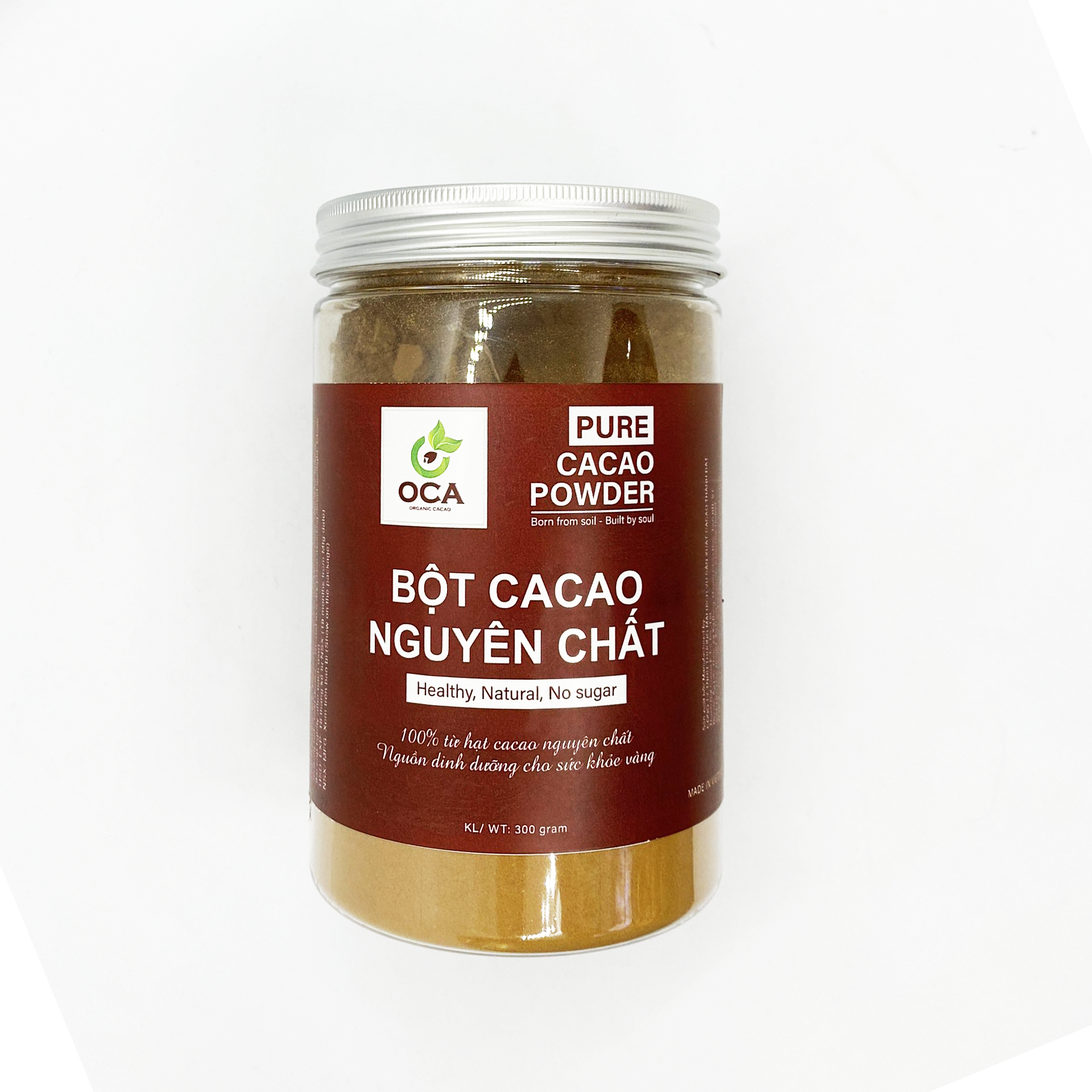 Bột cacao nguyên chất – Hũ 300gr